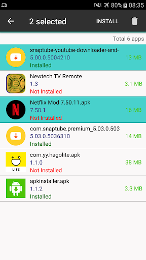 APK Installer - عکس برنامه موبایلی اندروید