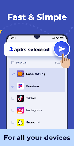 Apk Share - Bluetooth Transfer - Image screenshot of android app