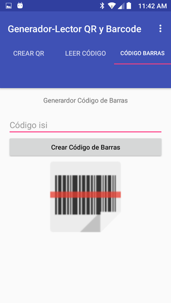 QR and Barcode Generator-Reader - Image screenshot of android app