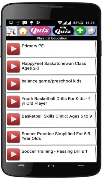 Physical Education course - عکس برنامه موبایلی اندروید