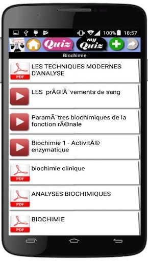 Techniques de laboratoire - Image screenshot of android app