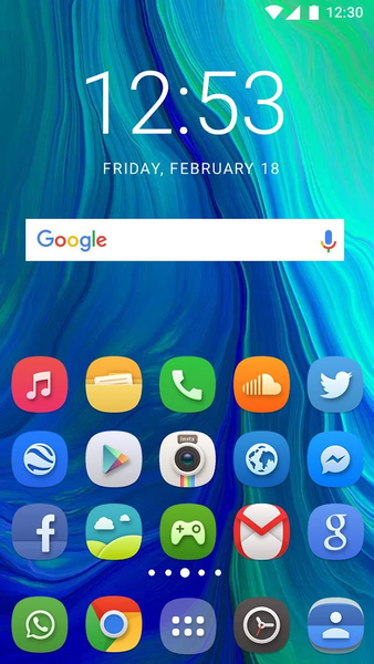 Theme for Oppo A9 2024 - Image screenshot of android app