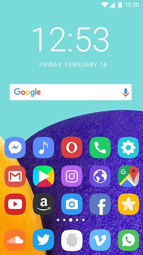 Theme for Samsung Galaxy A52 - Image screenshot of android app