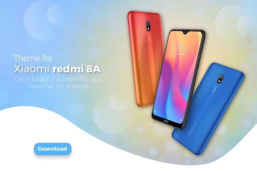 Theme for Xiaomi Redmi 8A Plus - عکس برنامه موبایلی اندروید