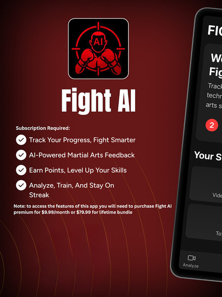 Fight AI: Your Ai MMA coach - عکس برنامه موبایلی اندروید