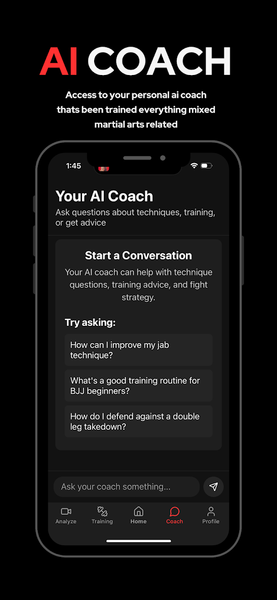 Fight AI: Your Ai MMA coach - عکس برنامه موبایلی اندروید