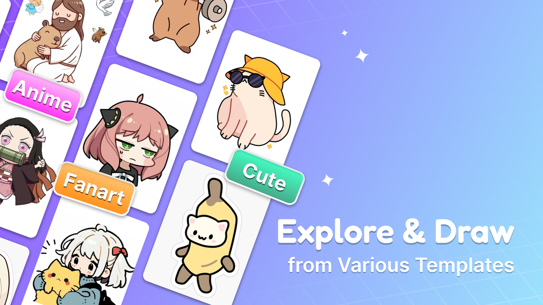 AR Drawing: Anime & Art Sketch - عکس برنامه موبایلی اندروید