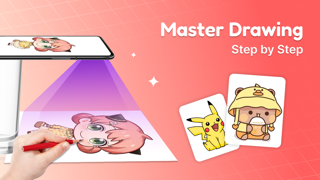 AR Drawing: Anime & Art Sketch - عکس برنامه موبایلی اندروید