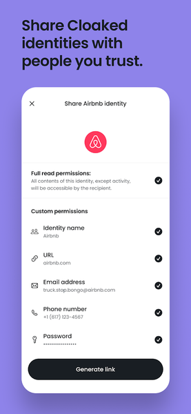 Cloaked: Protect your privacy - عکس برنامه موبایلی اندروید