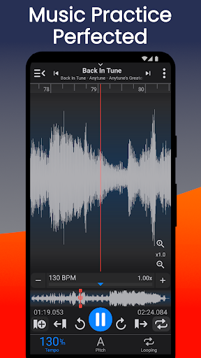 Anytune - Music Speed Changer - Image screenshot of android app