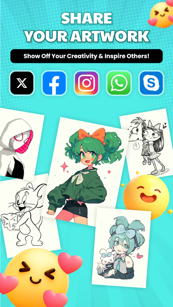 AR Drawing - Draw Anime Sketch - عکس برنامه موبایلی اندروید