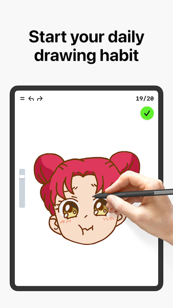 Learn how to draw - ArtWorkout - عکس برنامه موبایلی اندروید