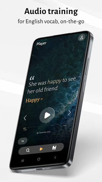 Audio Vocab — Learn English - Image screenshot of android app