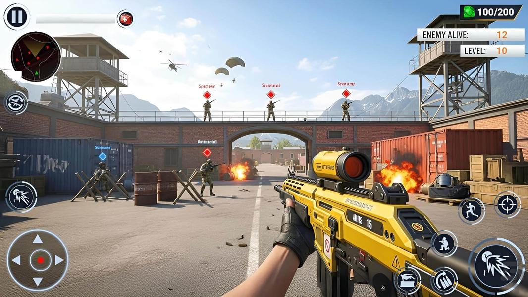 بازی تفنگی قرارگاه - عکس بازی موبایلی اندروید