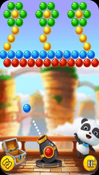 bubble game - Gameplay image of android game