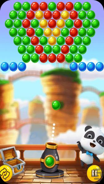 bubble game - Gameplay image of android game