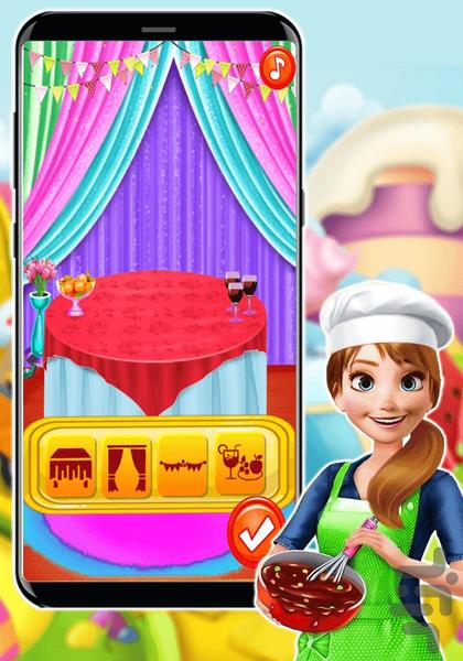 کیک پزی انا - عکس بازی موبایلی اندروید