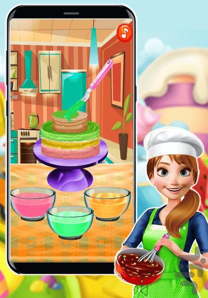 کیک پزی انا - عکس بازی موبایلی اندروید