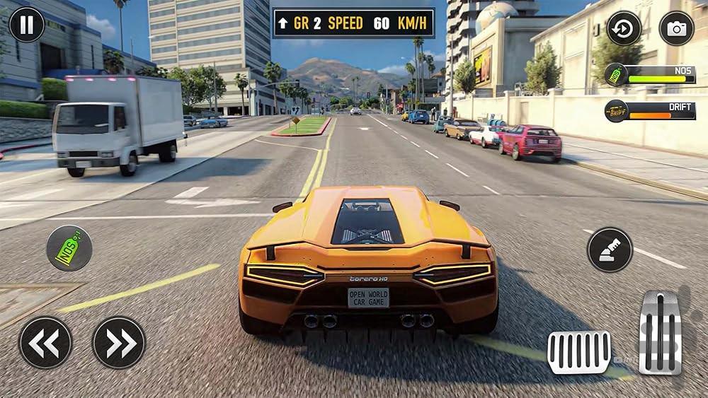 City Car Game - Gameplay image of android game