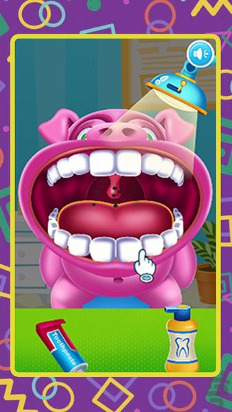 Animal Dental Clinic - Gameplay image of android game