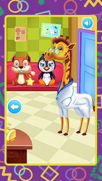 بازی دندان پزشکی حیوانات - Gameplay image of android game