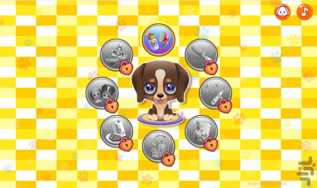 بازی مراقبت از سگ - عکس بازی موبایلی اندروید