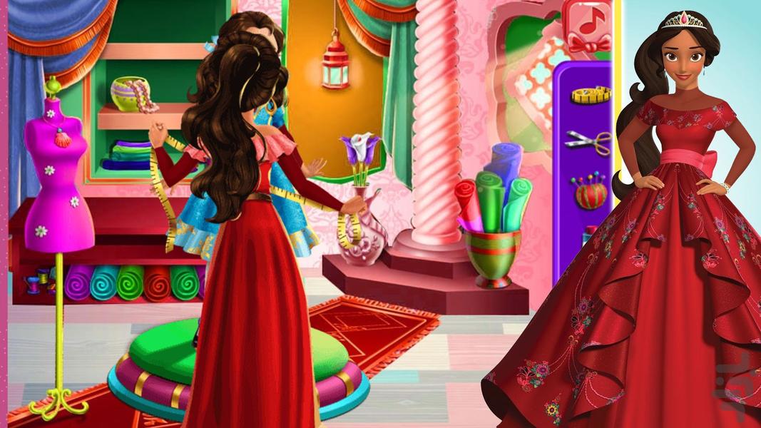 بازی خیاطی النا - عکس بازی موبایلی اندروید