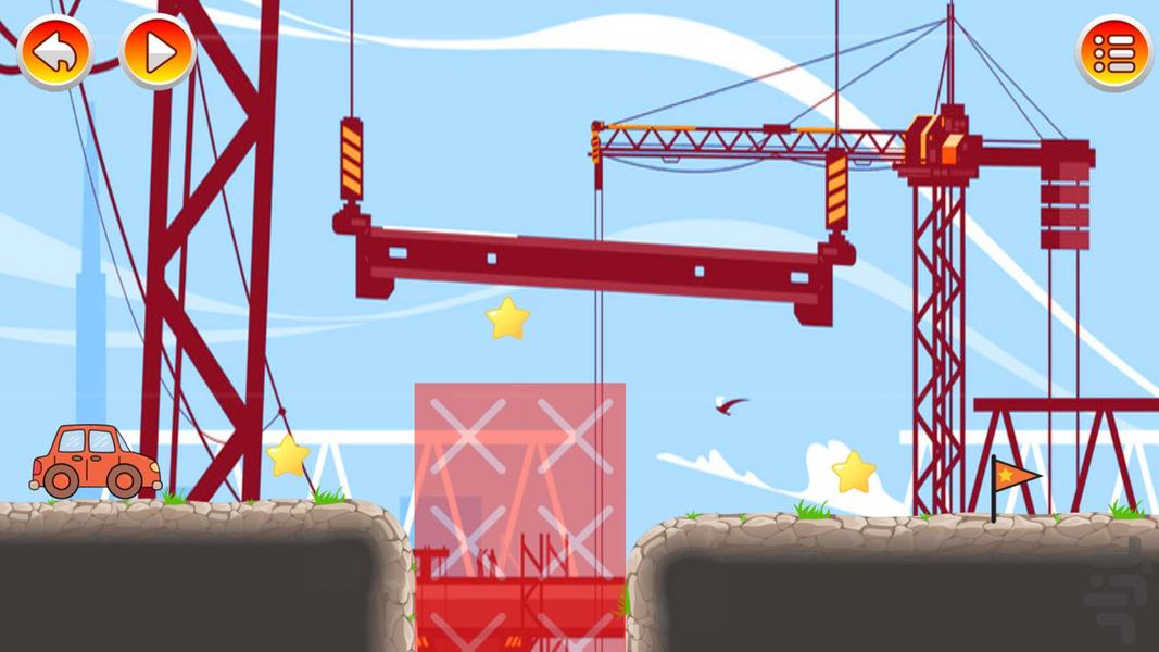 Game Bridge Construction - Gameplay image of android game