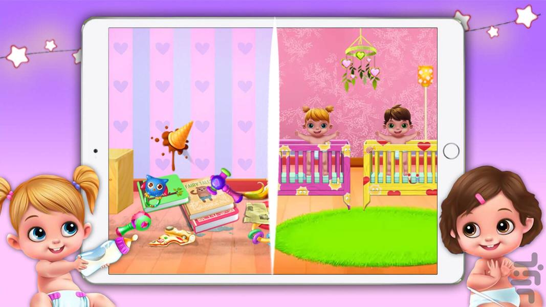 بازی دوقلوها - عکس بازی موبایلی اندروید