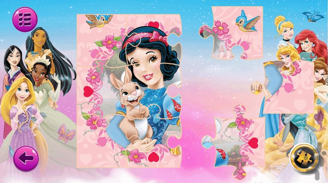 بازی پازل دخترانه - عکس بازی موبایلی اندروید