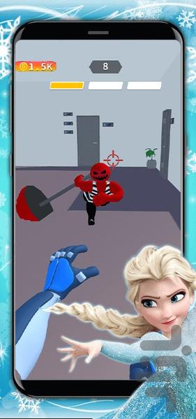 Elsa icy battle - عکس بازی موبایلی اندروید