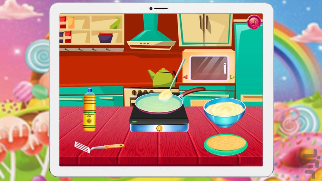 بازی بستنی سازی - عکس بازی موبایلی اندروید