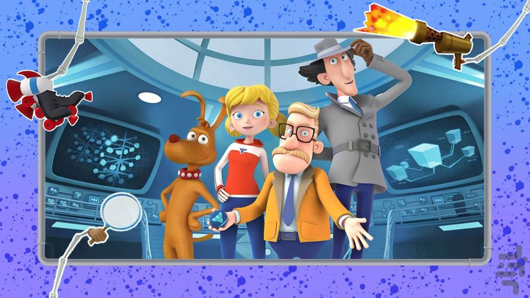 کارتون کارآگاه گجت - Gameplay image of android game