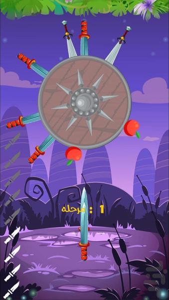 Knife Throwing Game - Knife Flip - Gameplay image of android game