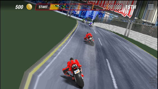 Racing Fever: Motor - Gameplay image of android game