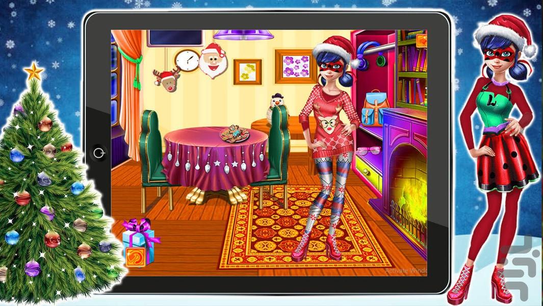 دختر کفشدوزکی و خرید کریسمس - عکس بازی موبایلی اندروید