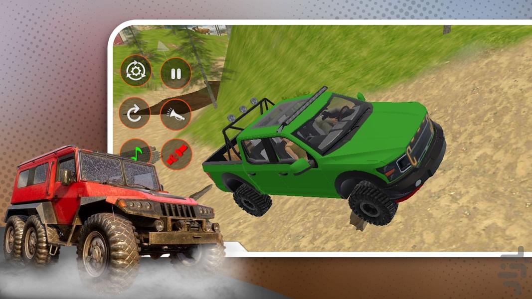بازی ماشین پیکاپ - Gameplay image of android game