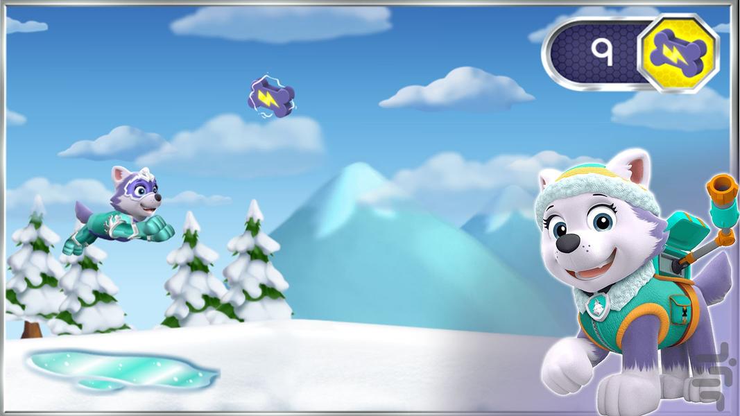 Paw Patrol and robots game - Gameplay image of android game