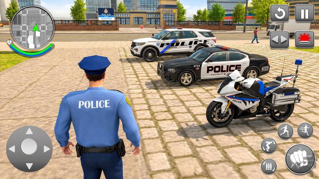 بازی پلیس شهر - عکس بازی موبایلی اندروید