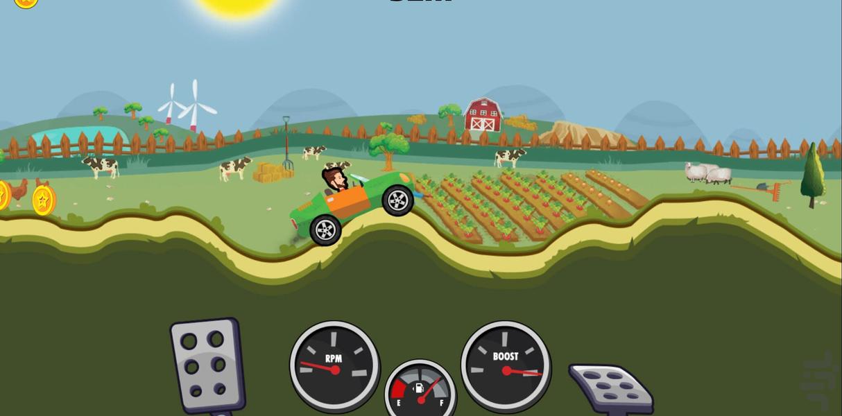 ماشین بازی قله نوردی - عکس بازی موبایلی اندروید