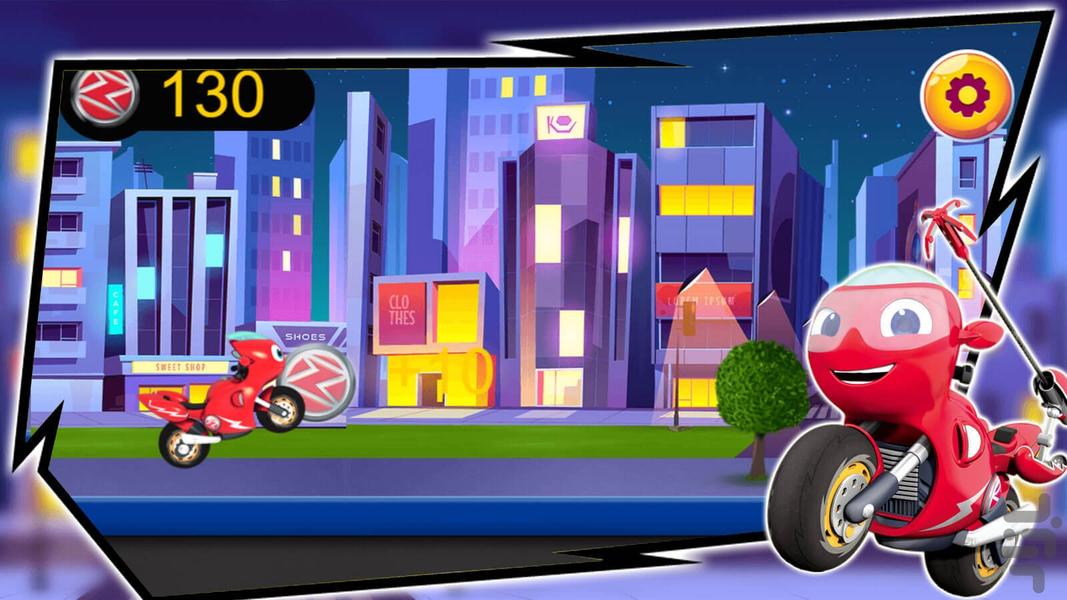 Ricky Zoom game - Gameplay image of android game