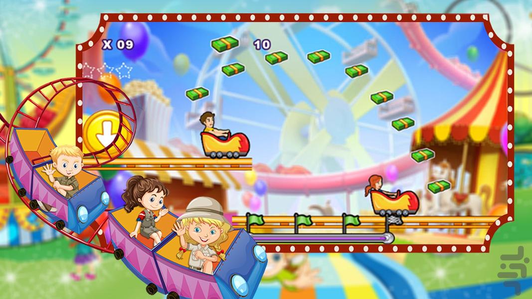 بازی ترن هوایی - عکس بازی موبایلی اندروید