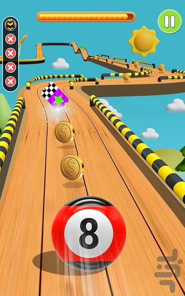 توپ بازی - Gameplay image of android game