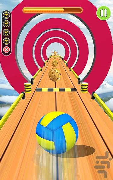 توپ بازی - Gameplay image of android game