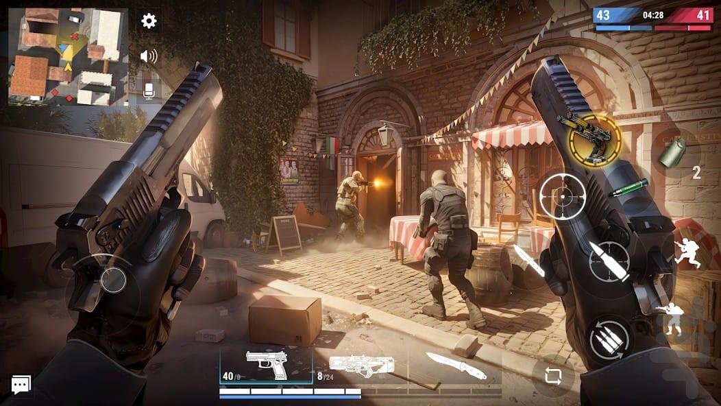 تفنگ بازی - Gameplay image of android game