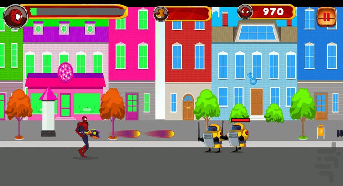 بازی مرد عنکبوتی محافظ شهر - عکس بازی موبایلی اندروید