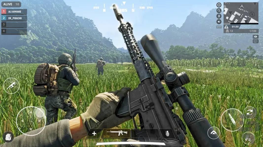 بازی تفنگی جنگ شهری - Gameplay image of android game