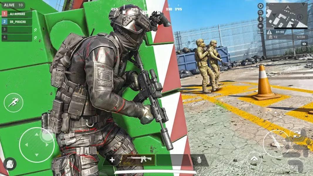 بازی تفنگی جنگ شهری - Gameplay image of android game