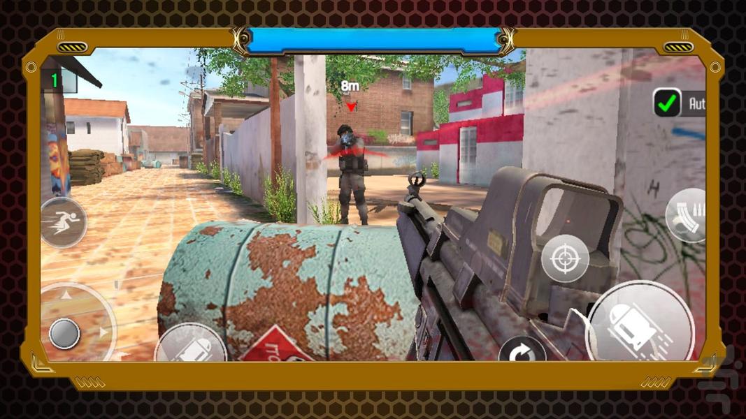 بازی تفنگی گروه ضربت - Gameplay image of android game