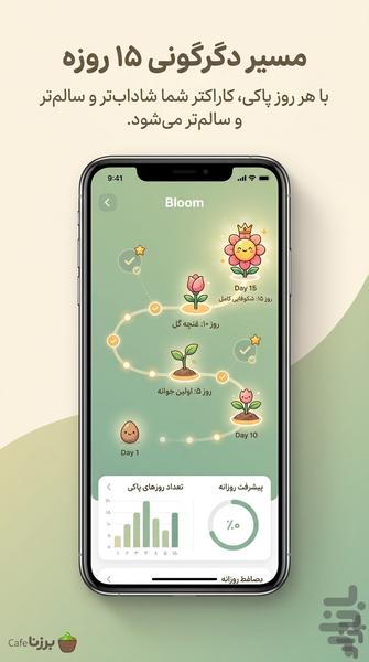 bloom habit - عکس برنامه موبایلی اندروید
